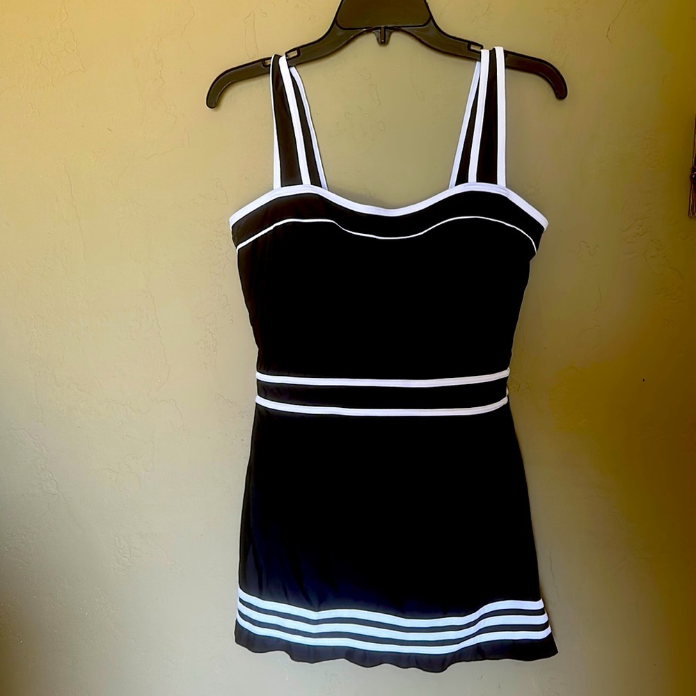 Shore shapes tummy control swim dresss